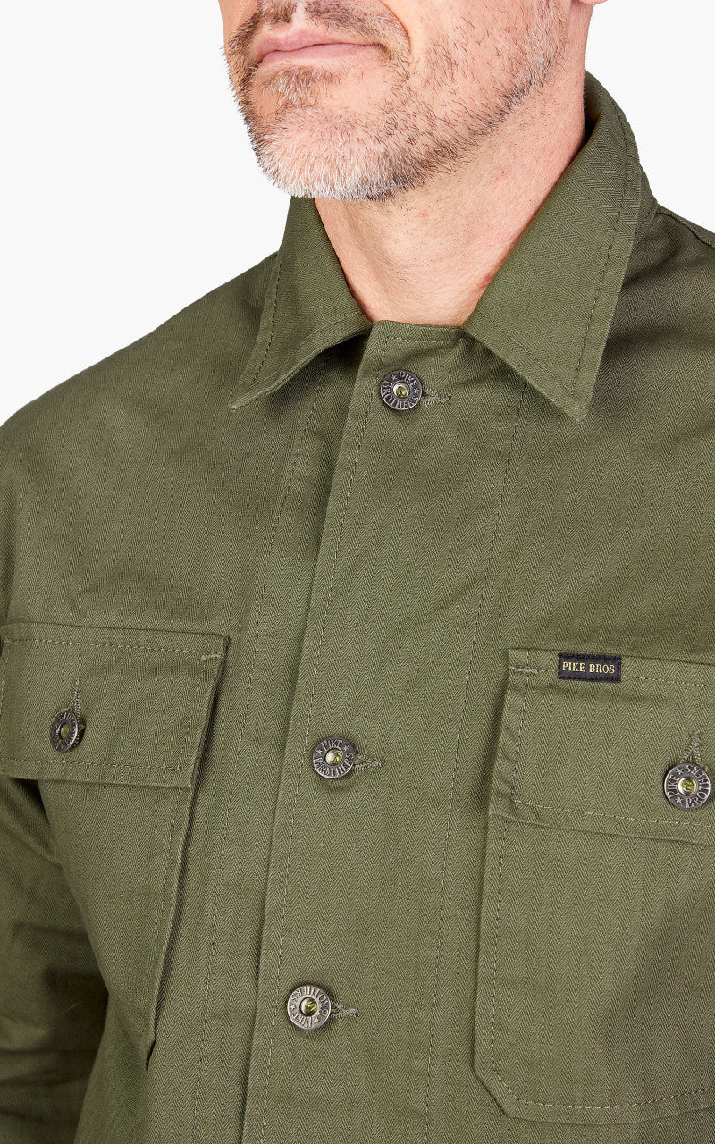 Pike Brothers 1947 OG-107 Shirt Olive Drab