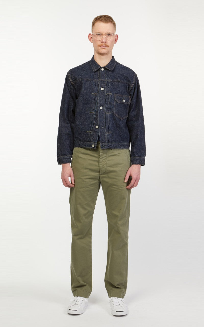 OrSlow 40s Type 1 Jacket One Wash Indigo