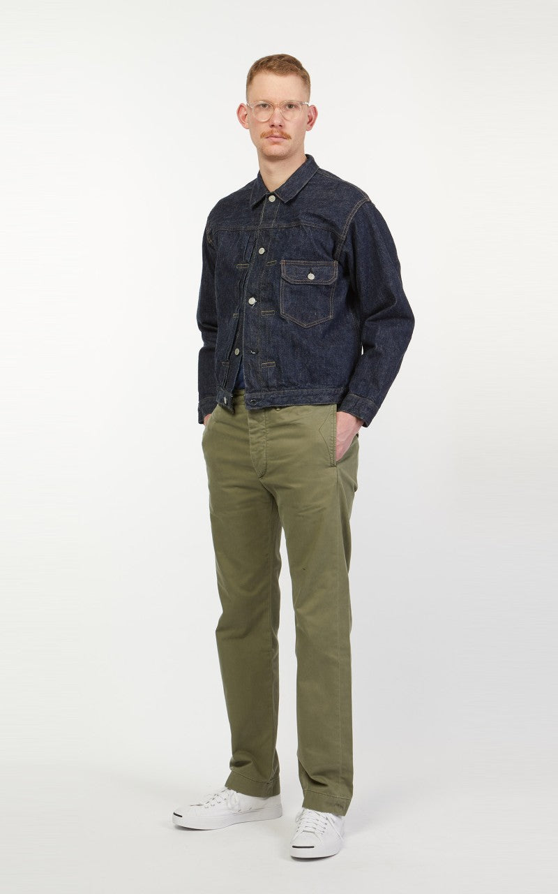 OrSlow 40s Type 1 Jacket One Wash Indigo