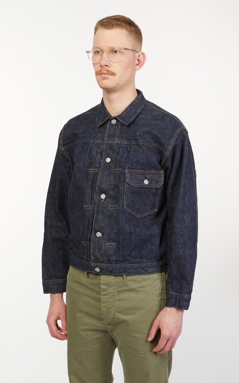OrSlow 40s Type 1 Jacket One Wash Indigo
