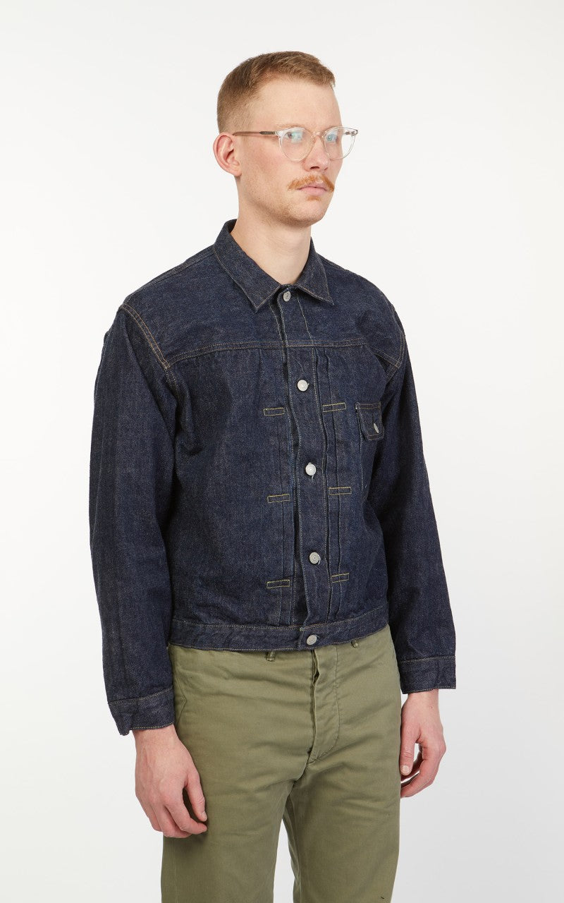 OrSlow 40s Type 1 Jacket One Wash Indigo