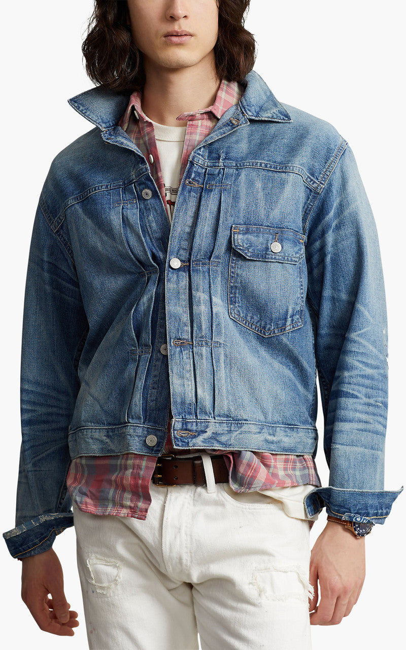 Polo Ralph Lauren Type I Trucker Jacket Glenville Wash