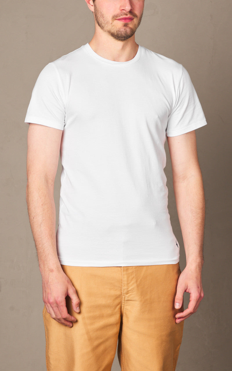 Polo Ralph Lauren Classic Crewneck Undershirt 2-Pack White