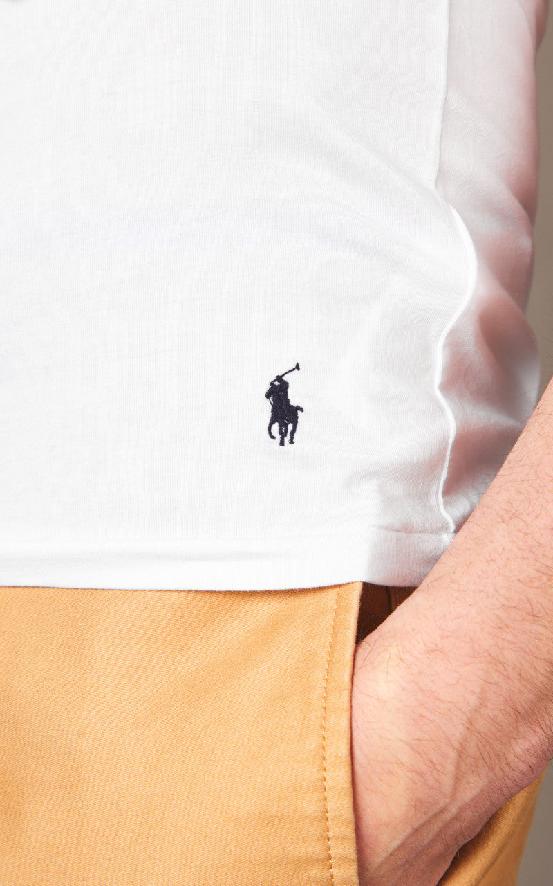 Polo Ralph Lauren Classic Crewneck Undershirt 2-Pack White