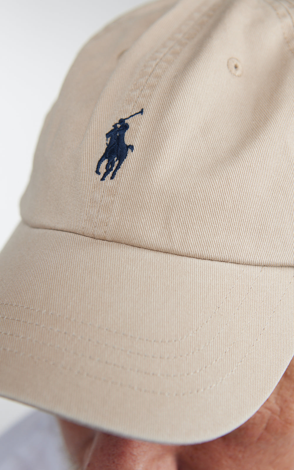 Polo Ralph Lauren The Iconic Cotton Chino Ball Cap Nubuck/Blue