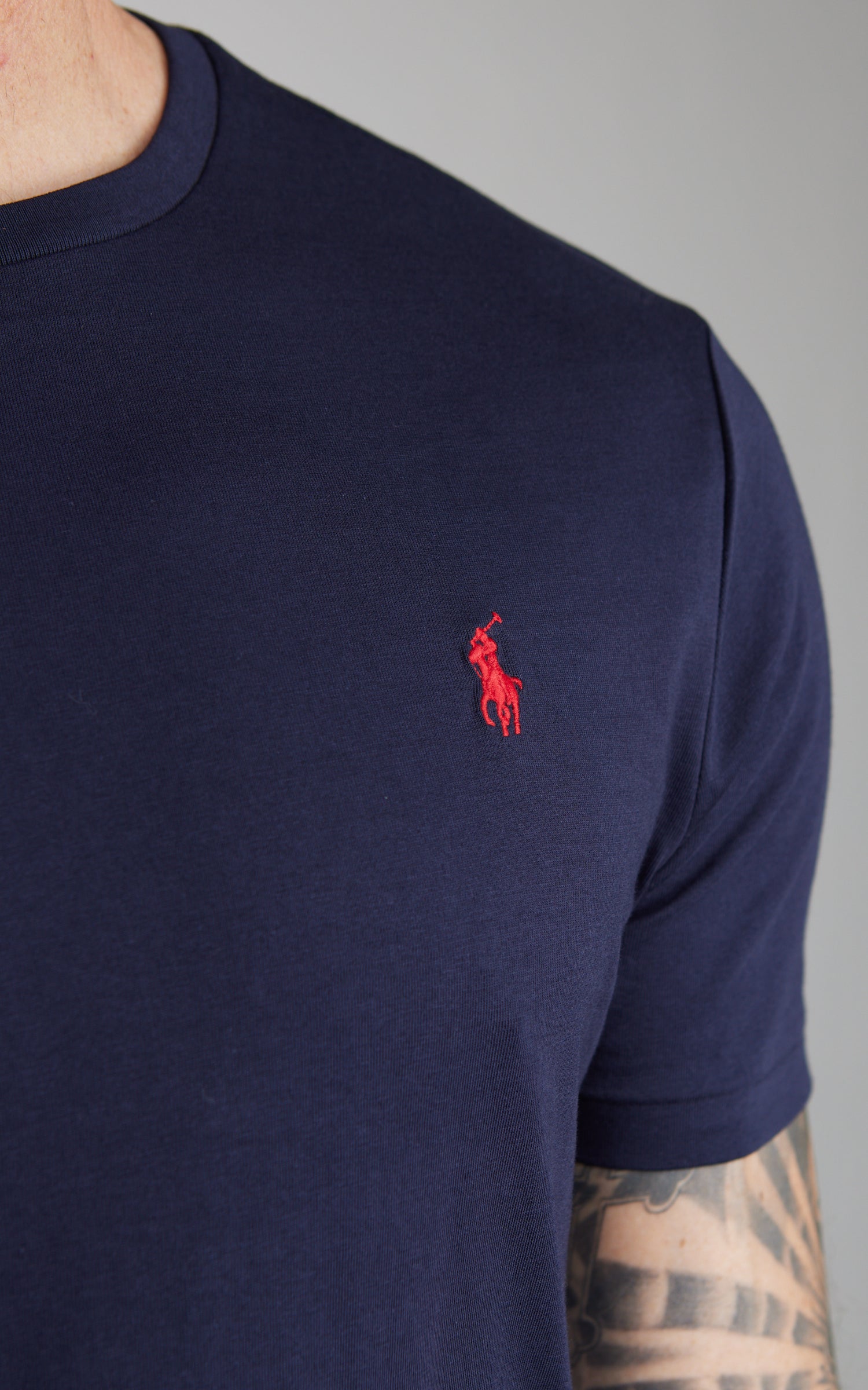 Polo Ralph Lauren Custom Slim Fit Jersey Crewneck T-Shirt Ink
