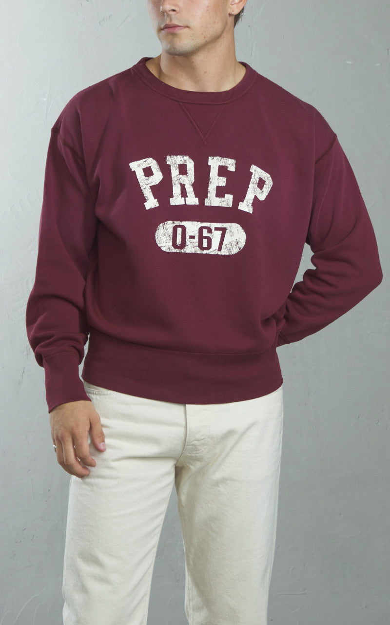Polo Ralph Lauren Vintage Fit Fleece Graphic Sweatshirt Classic Wine
