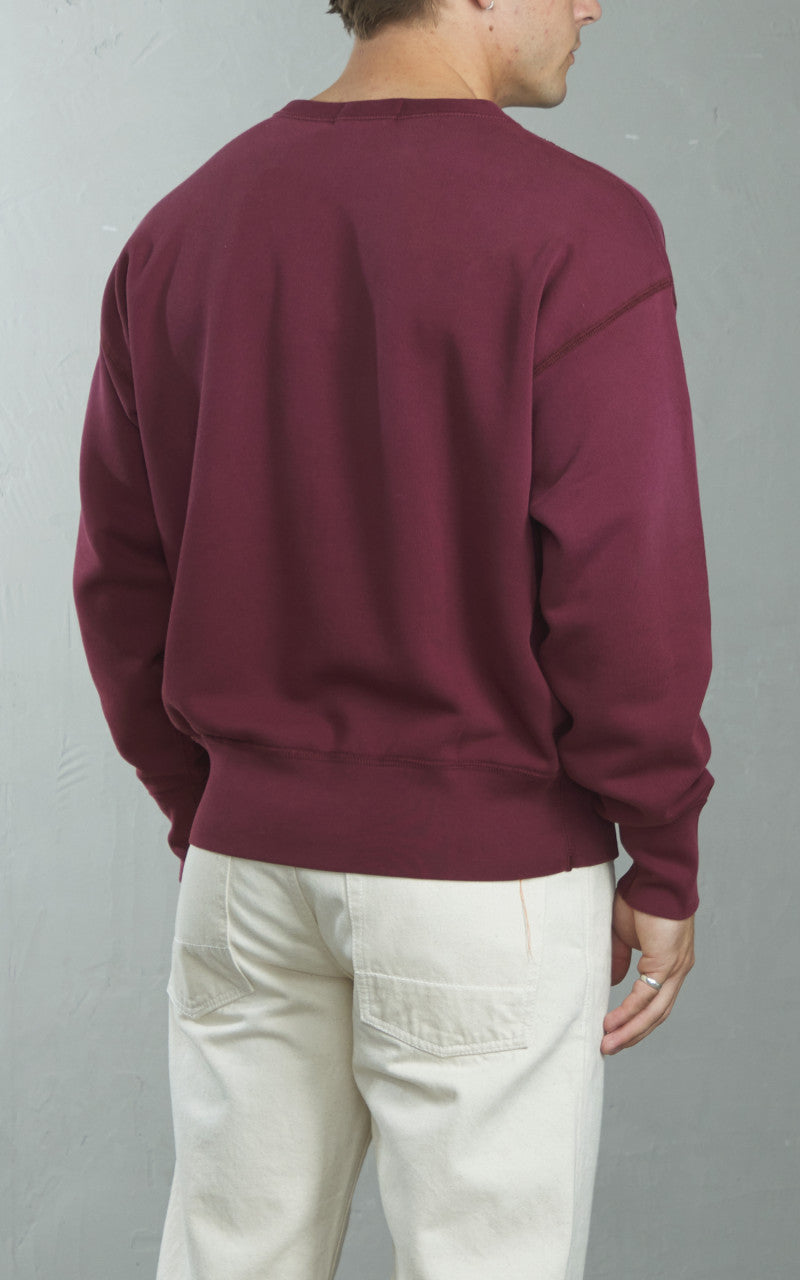 Polo Ralph Lauren Vintage Fit Fleece Graphic Sweatshirt Classic Wine