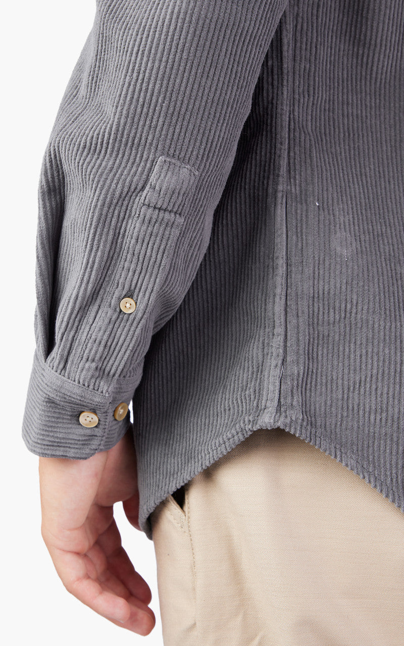 Portuguese Flannel Lobo Shirt Anthracite