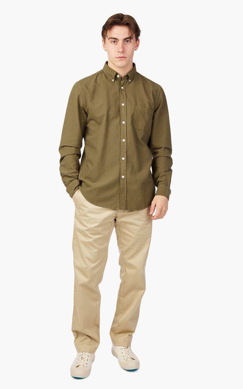 Portuguese Flannel Belavista Shirt Olive