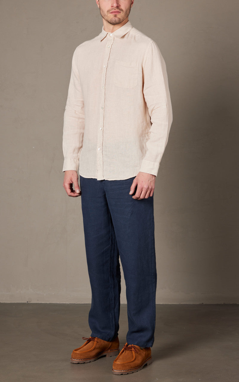 Portuguese Flannel Linen Shirt Raw