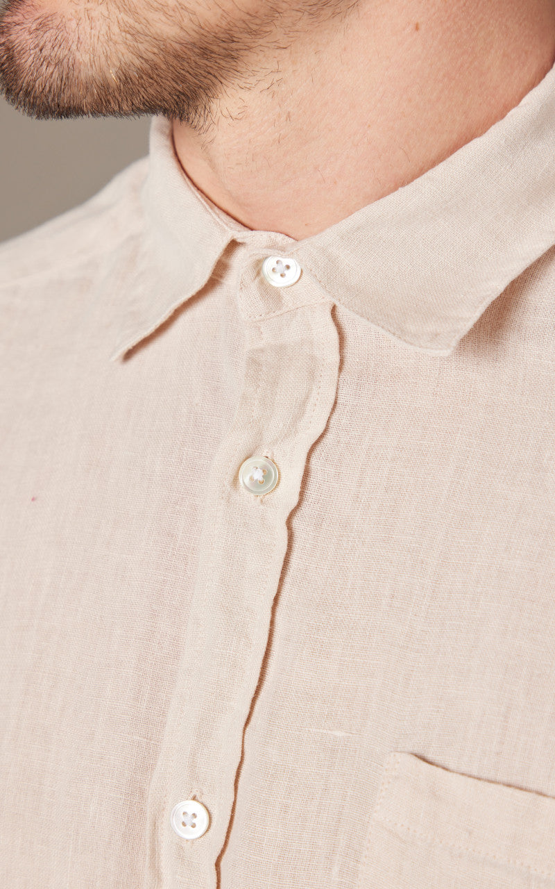 Portuguese Flannel Linen Shirt Raw