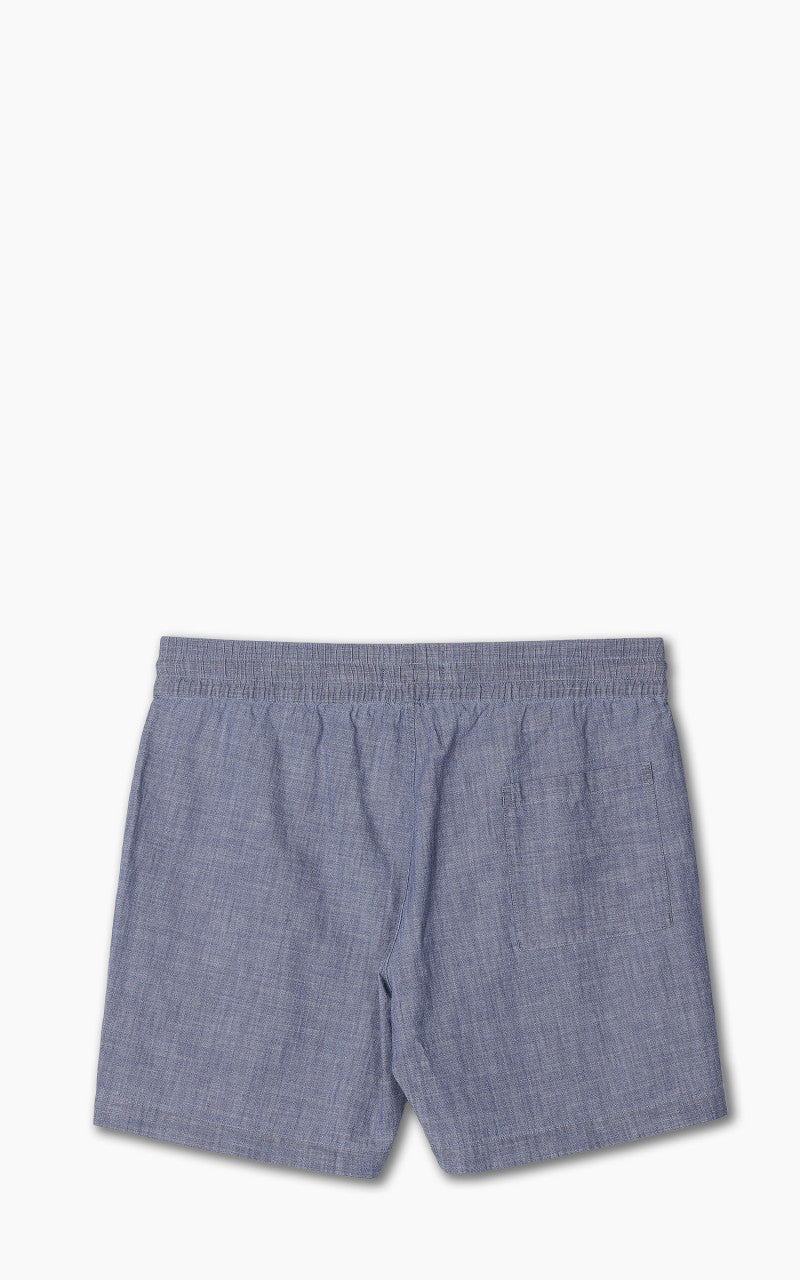Portuguese Flannel Chambray Shorts Blue