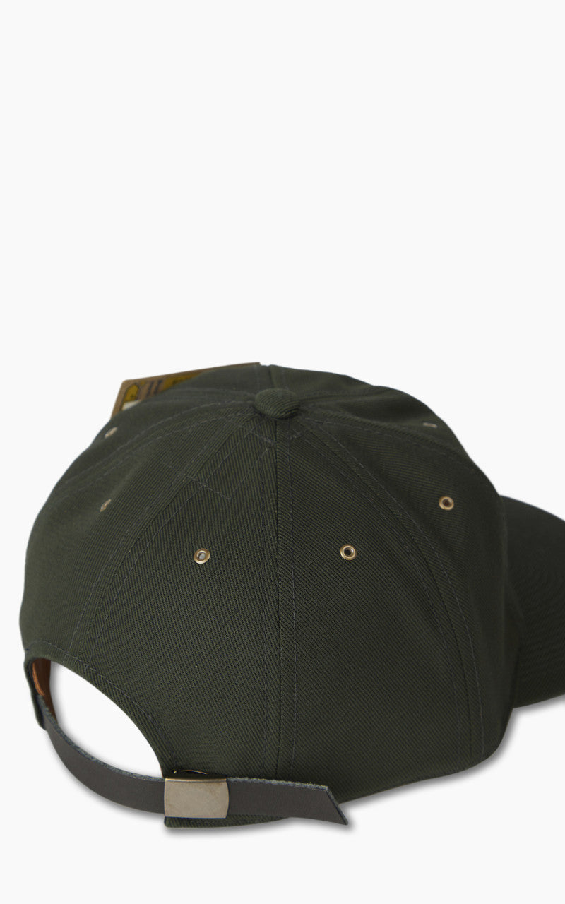 Poten Twist Yarn Baseball Cap Green