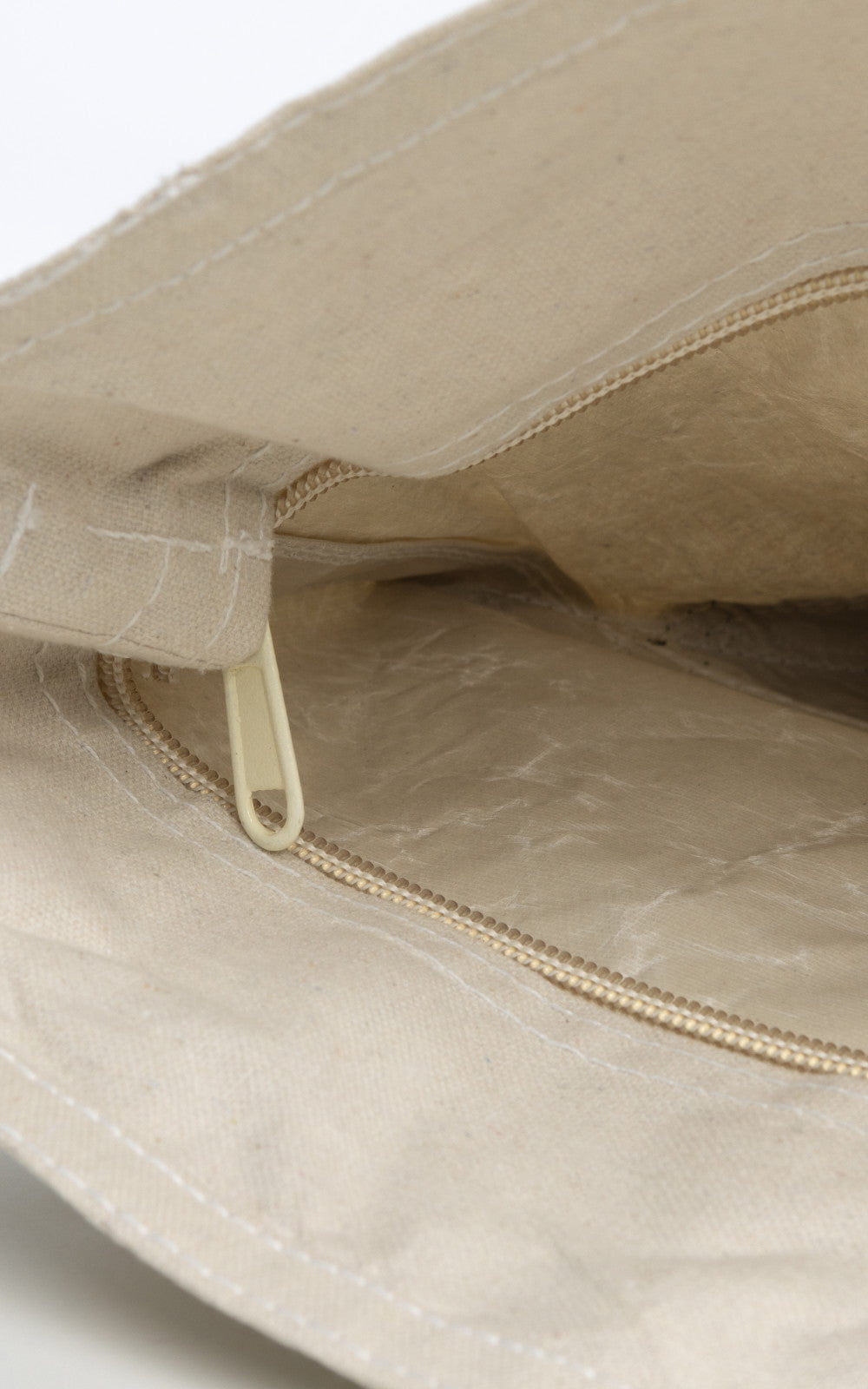 Puebco Laminated Cotton Large Bag Natural/Green