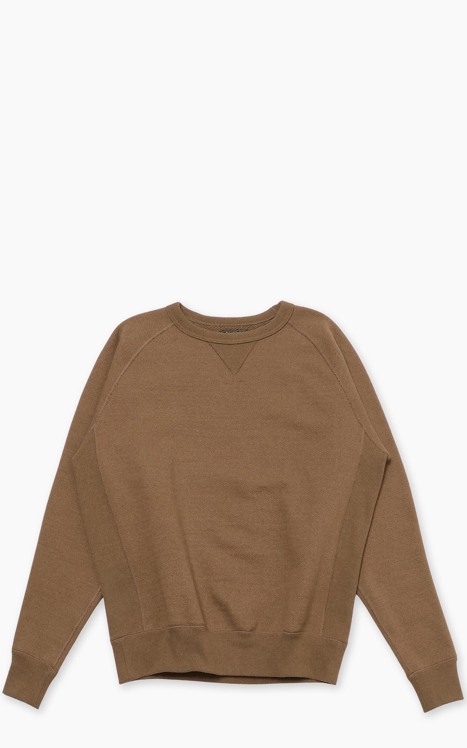 Wonder Looper Pullover Crewneck Double Heavyweight French Terry Iron Mordant Foxfibre® Coyote 80