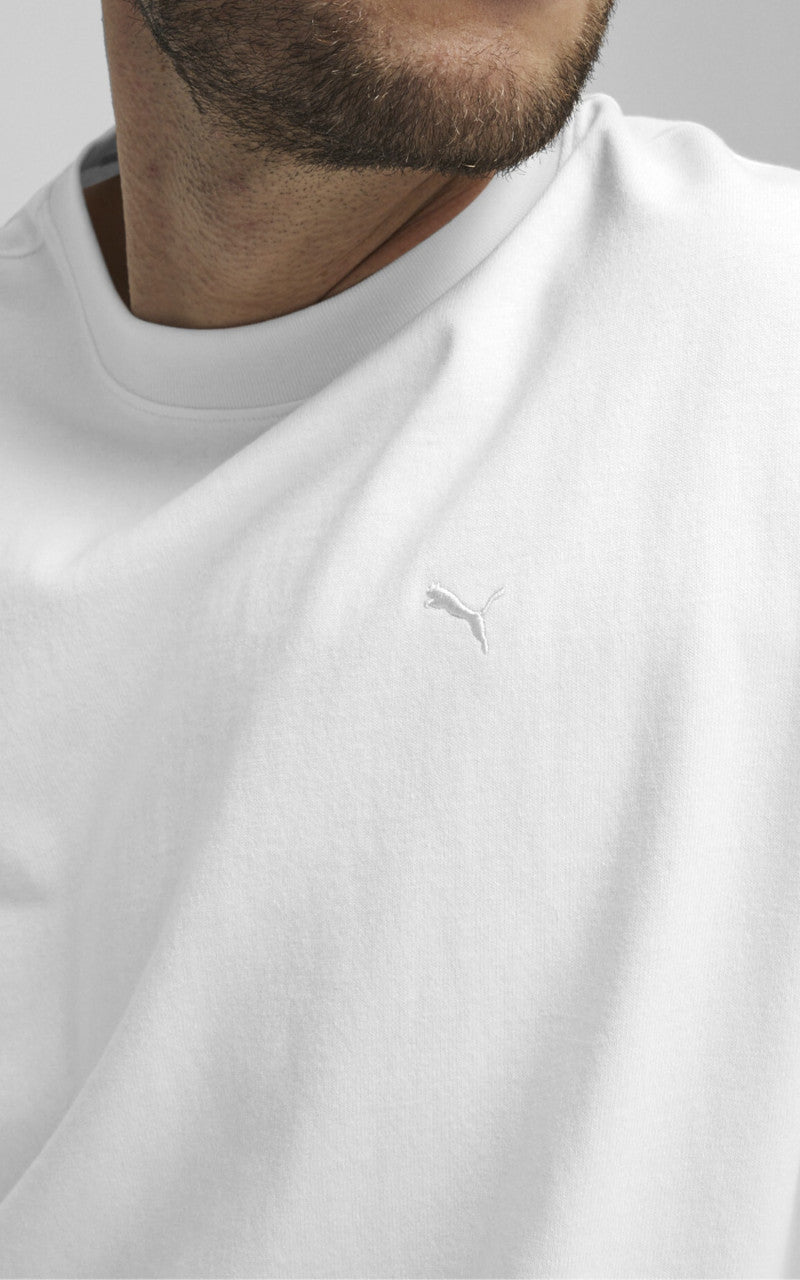 Puma MMQ Long Sleeve Tee White