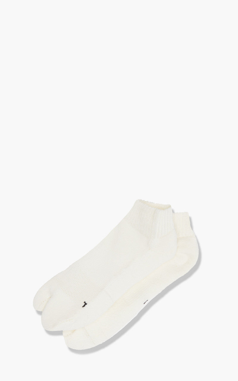 RoToTo R1365 Washi Tabi Pile Socks White