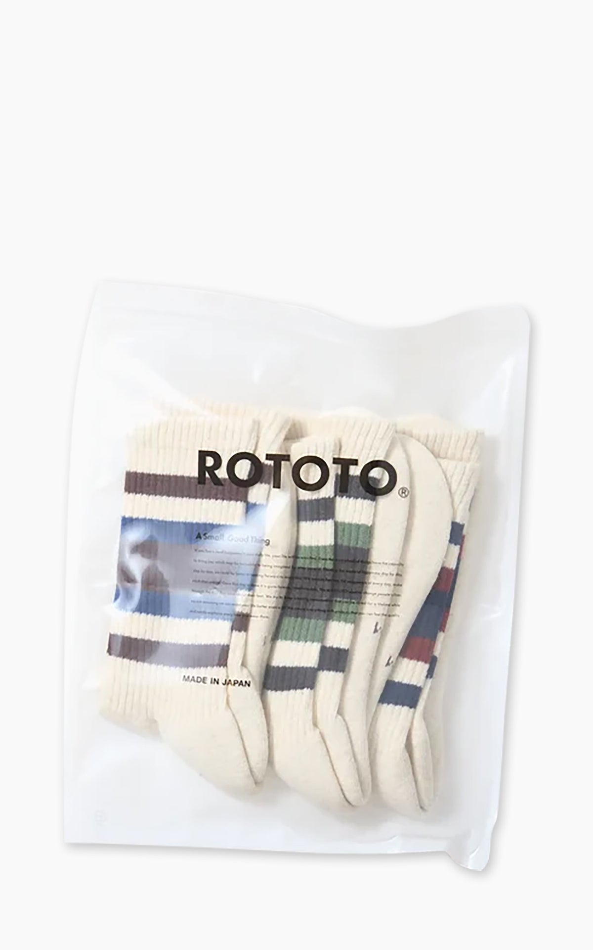 Rototo R1622 Everyday 3-Pack Athletic Socks