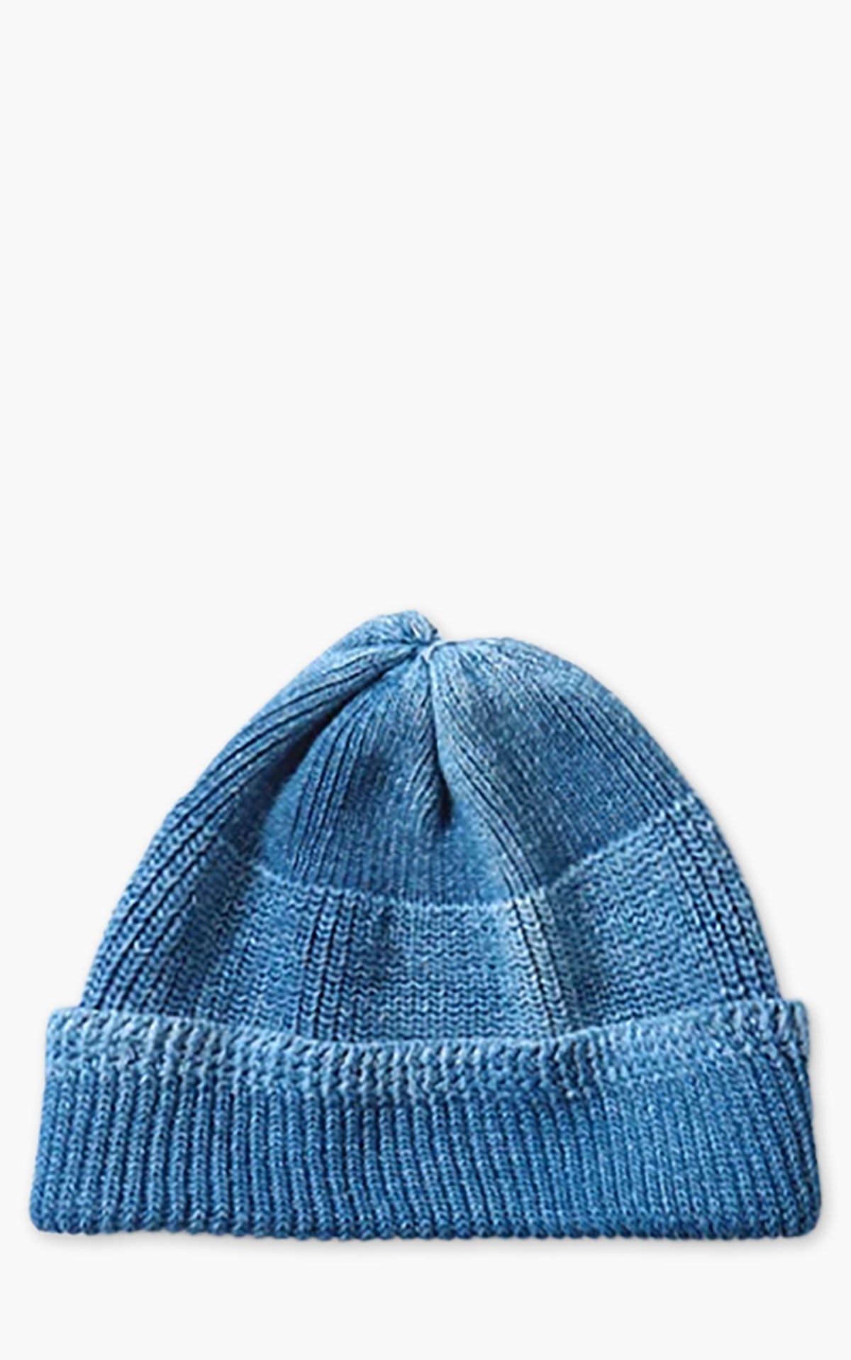 Rototo R5146 Indigo-Dyed Mil Watch Cap Light Indigo