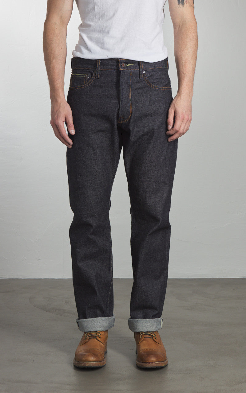 Railcar Fine Goods Rebels X100 Modern Straight Japanese Selvedge Indigo 15oz