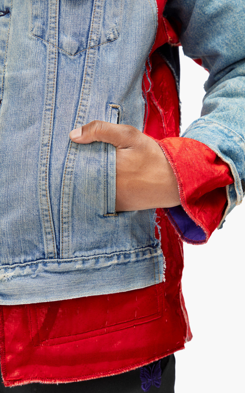 Needles Rebuild by Needles Jean Jacket Rug Covered Reversible Small