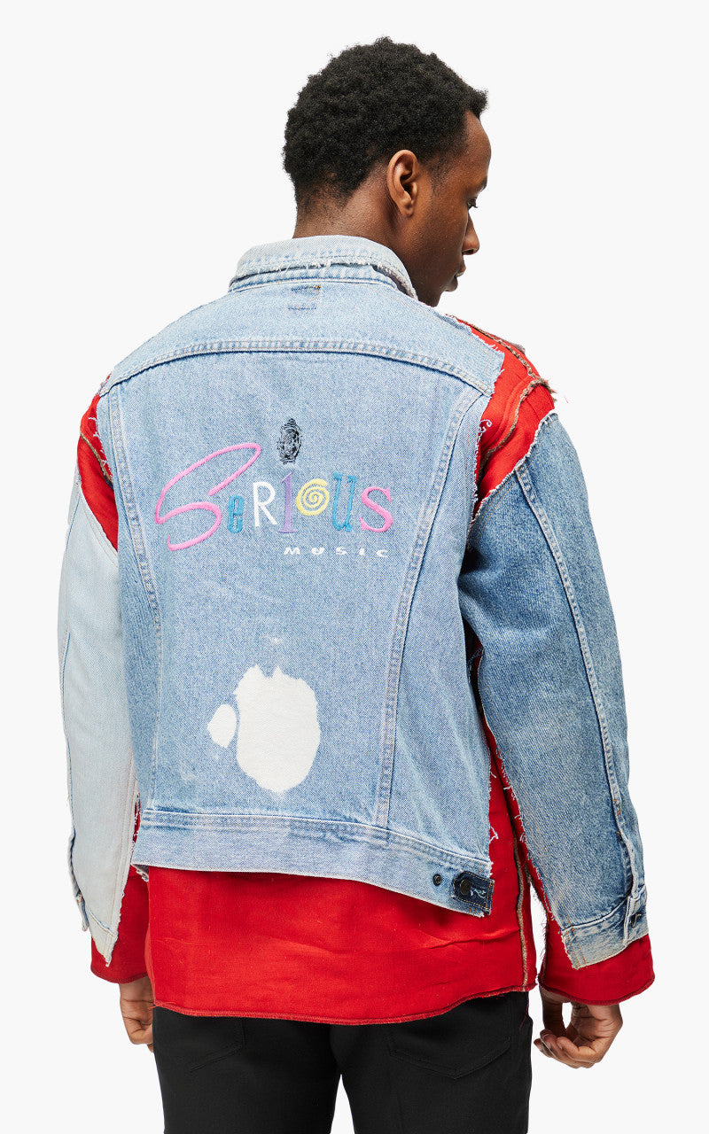 Needles Rebuild by Needles Jean Jacket Rug Covered Reversible Medium