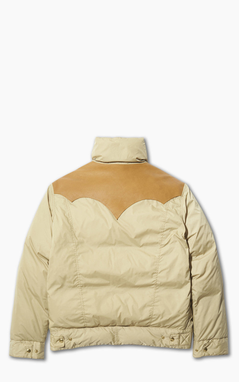 Rocky Mountain Featherbed Down Short Shell Jacket Tan