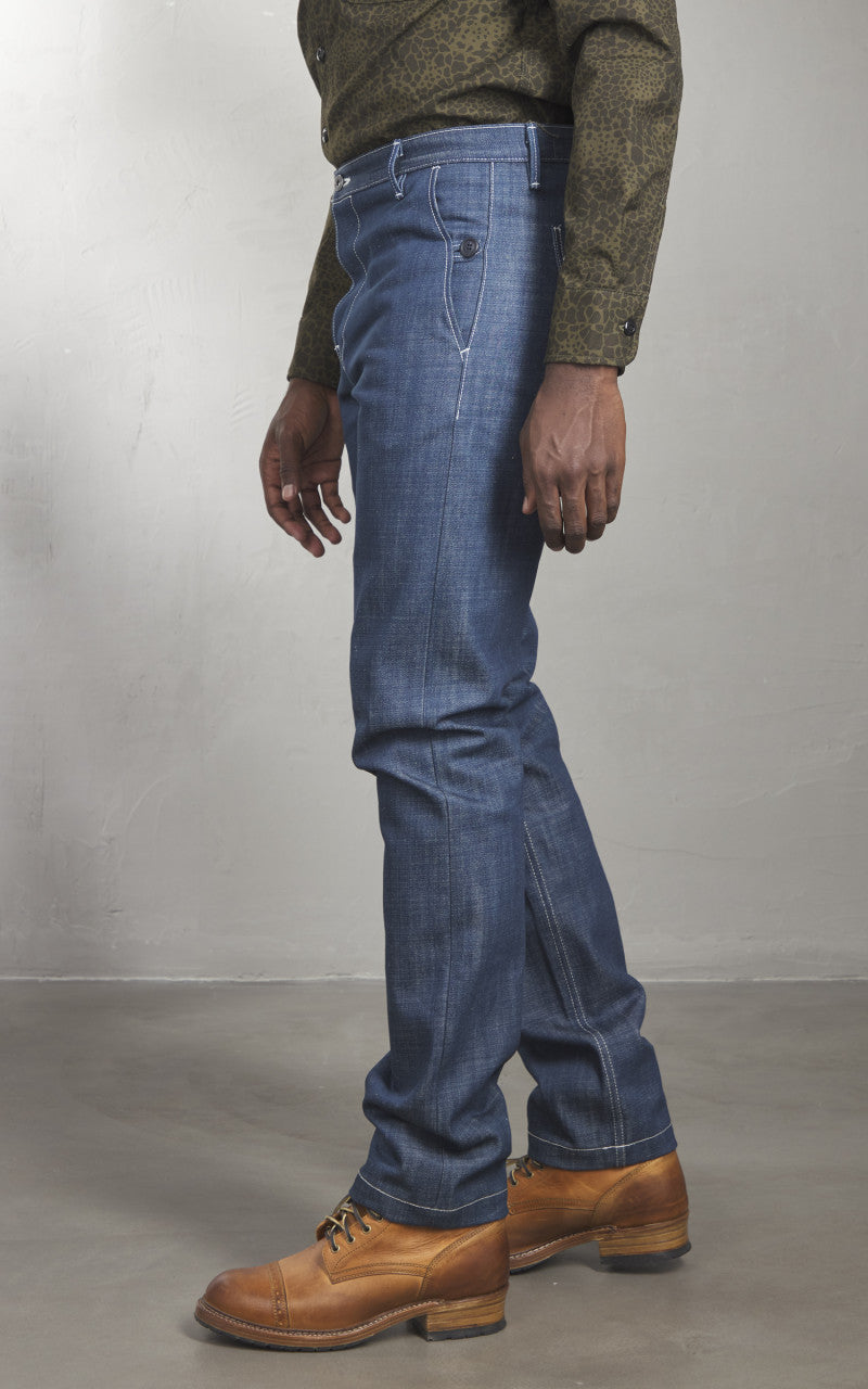 Rogue Territory Work Trouser Denim Light Indigo 13oz