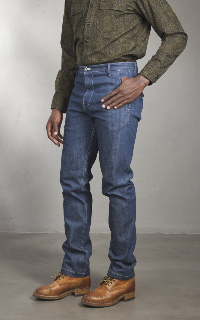 Rogue Territory Work Trouser Denim Light Indigo 13oz