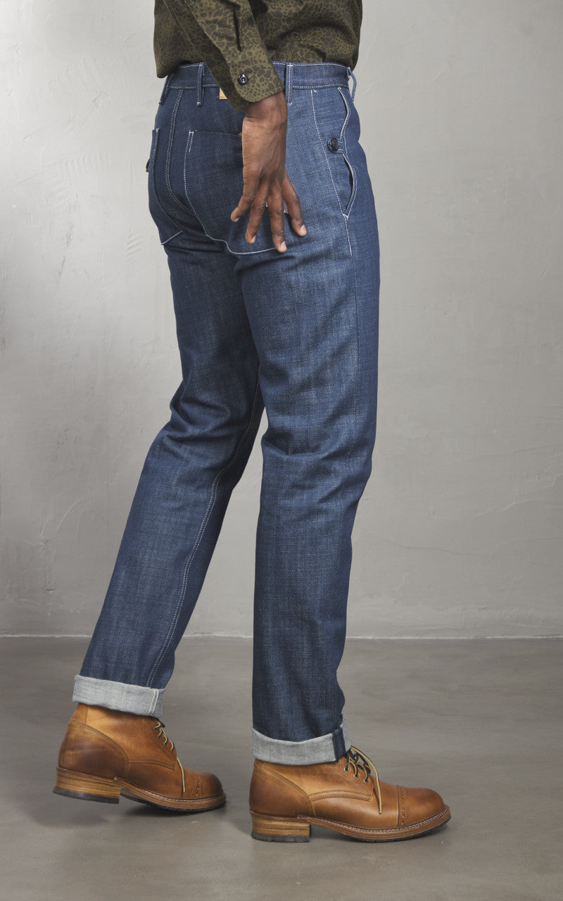 Rogue Territory Work Trouser Denim Light Indigo 13oz