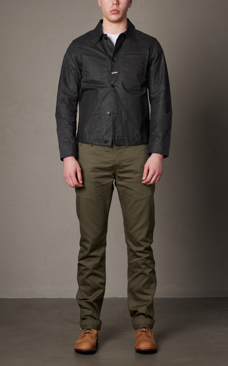 Rogue Territory Supply Jacket Waxed Canvas Ridgeline Black