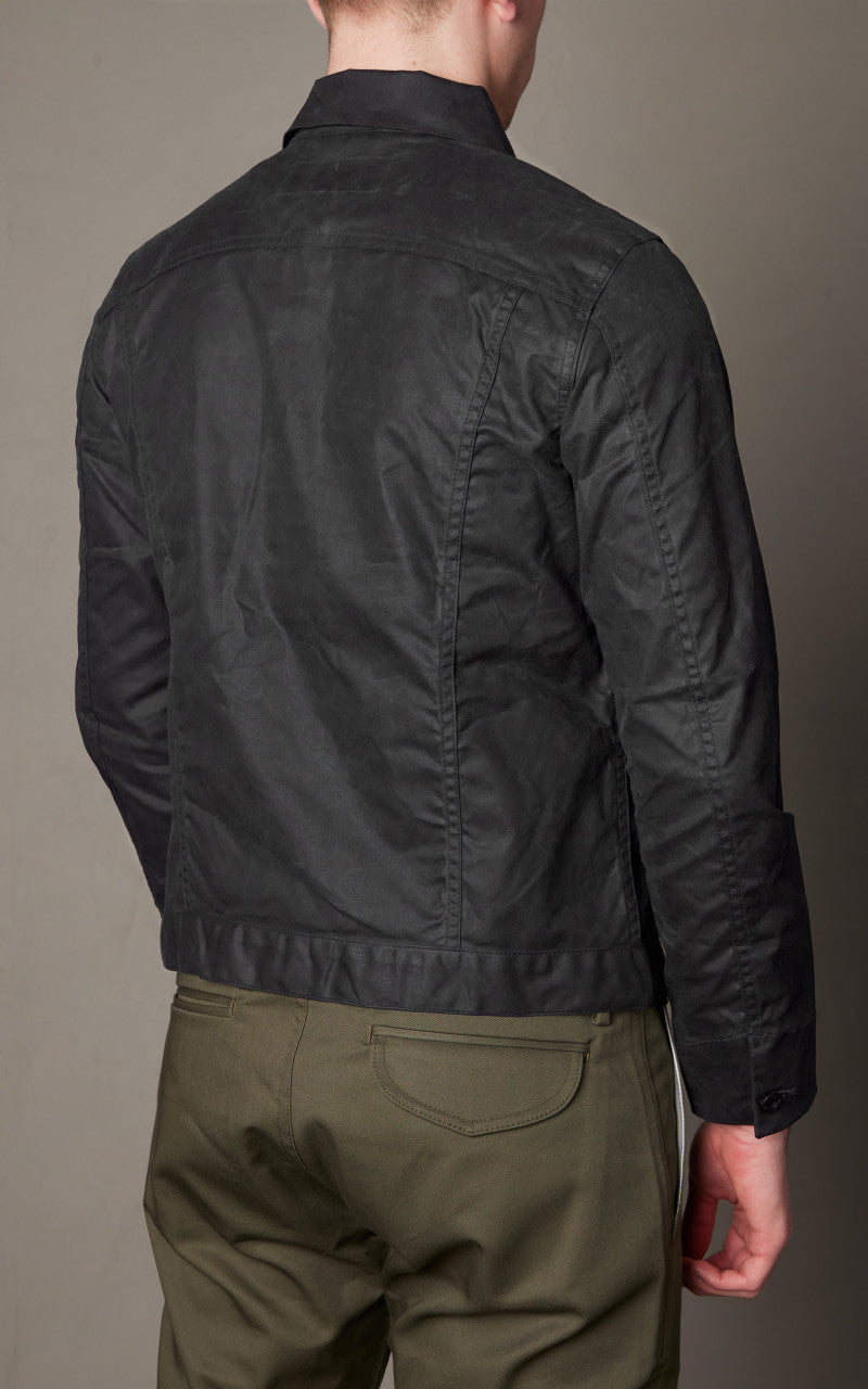 Rogue Territory Supply Jacket Waxed Canvas Ridgeline Black