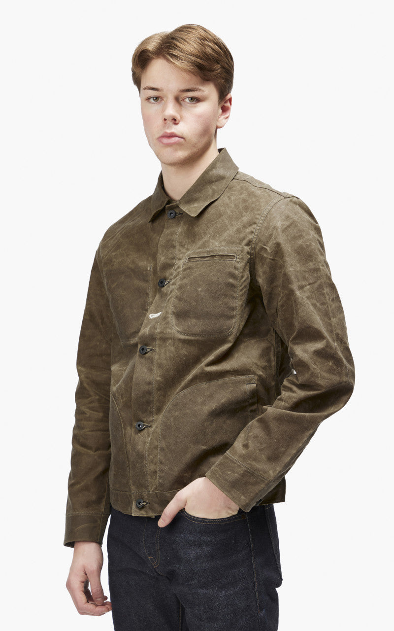 Rogue Territory Supply Jacket Waxed Canvas Ridgeline Brown