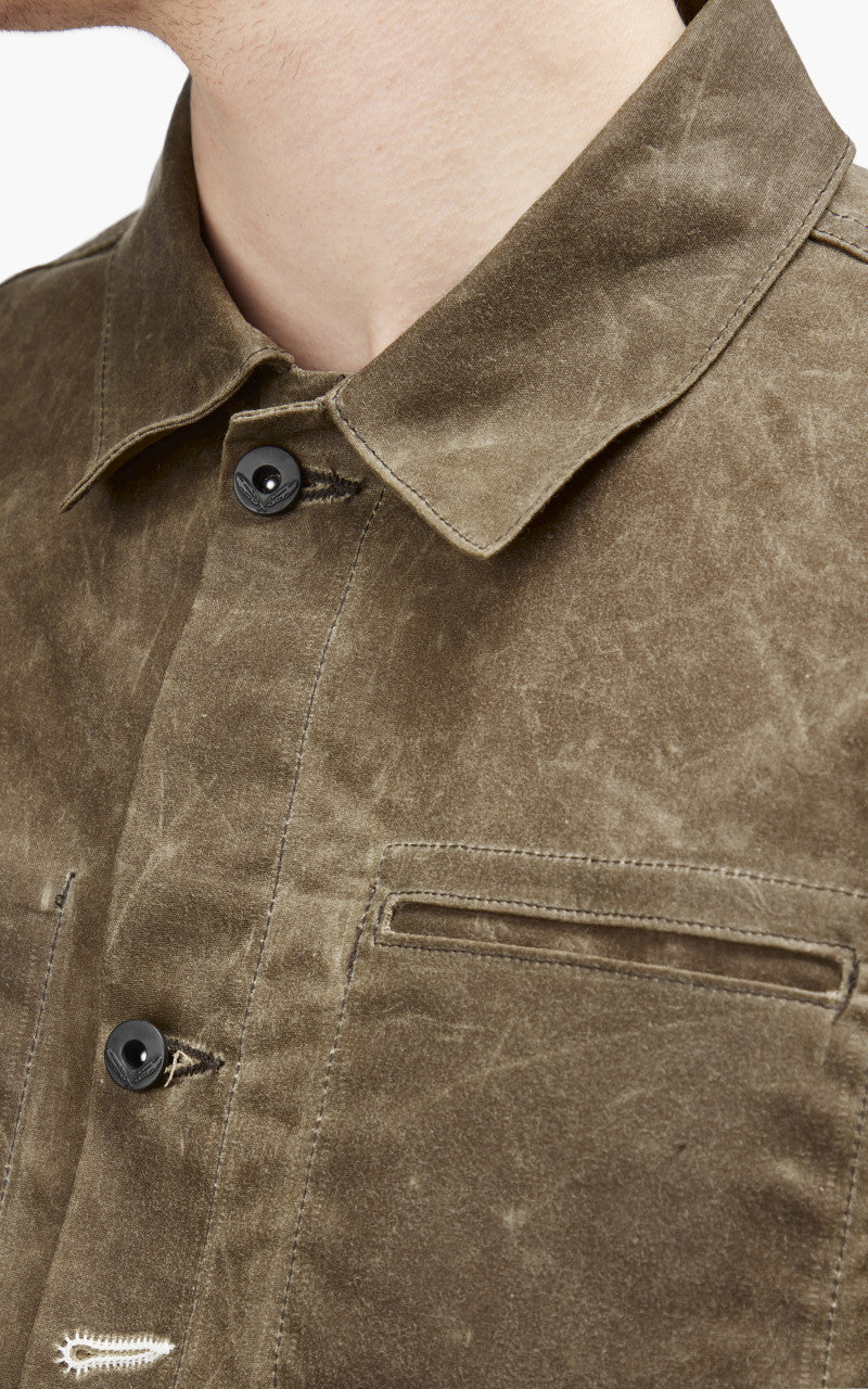 Rogue Territory Supply Jacket Waxed Canvas Ridgeline Brown