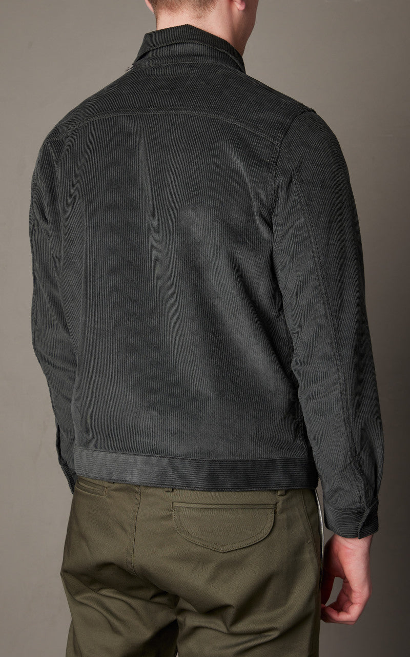 Rogue Territory Cruiser Jacket Corduroy Grey 9oz