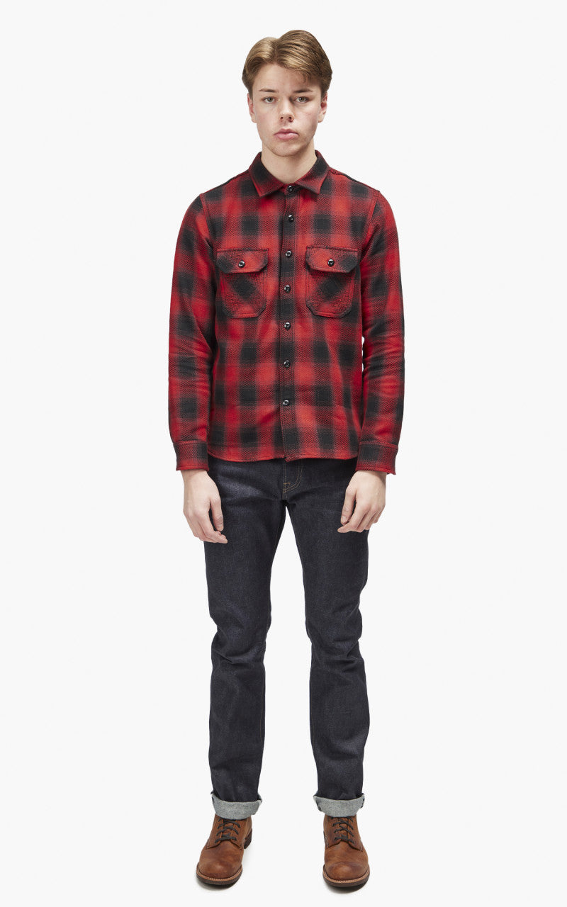 Rogue Territory Field Shirt HB Plaid Red