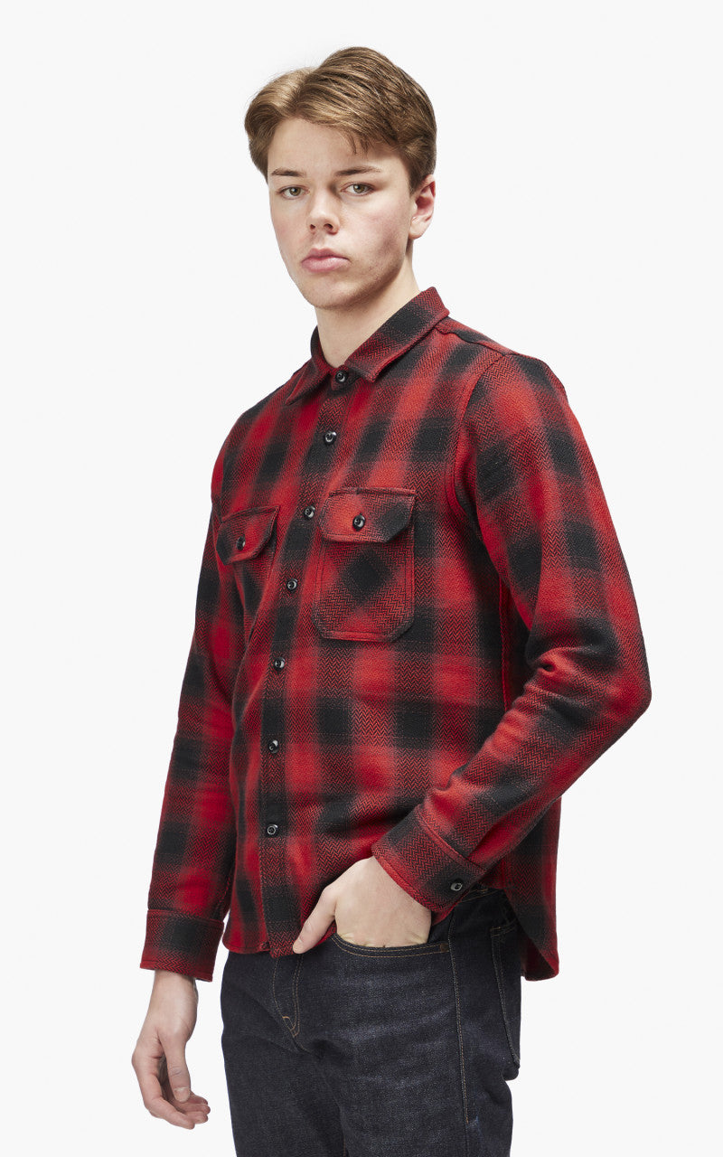 Rogue Territory Field Shirt HB Plaid Red