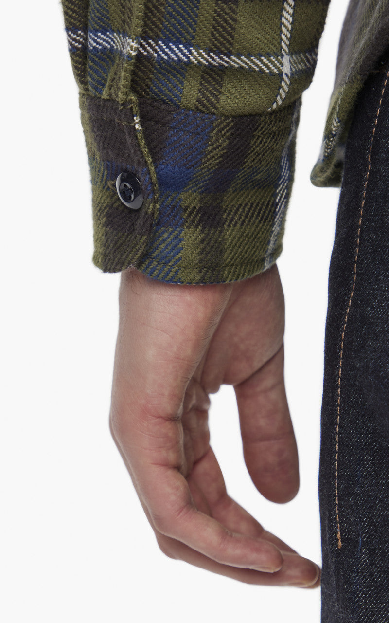 Rogue Territory Field Shirt HB Plaid Olive
