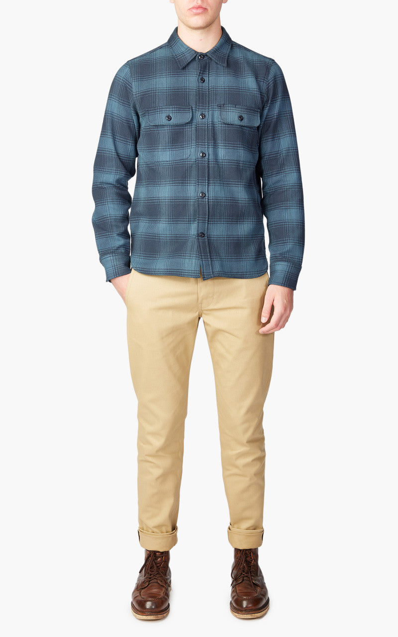 Rogue Territory Field Shirt Blueberry Plaid