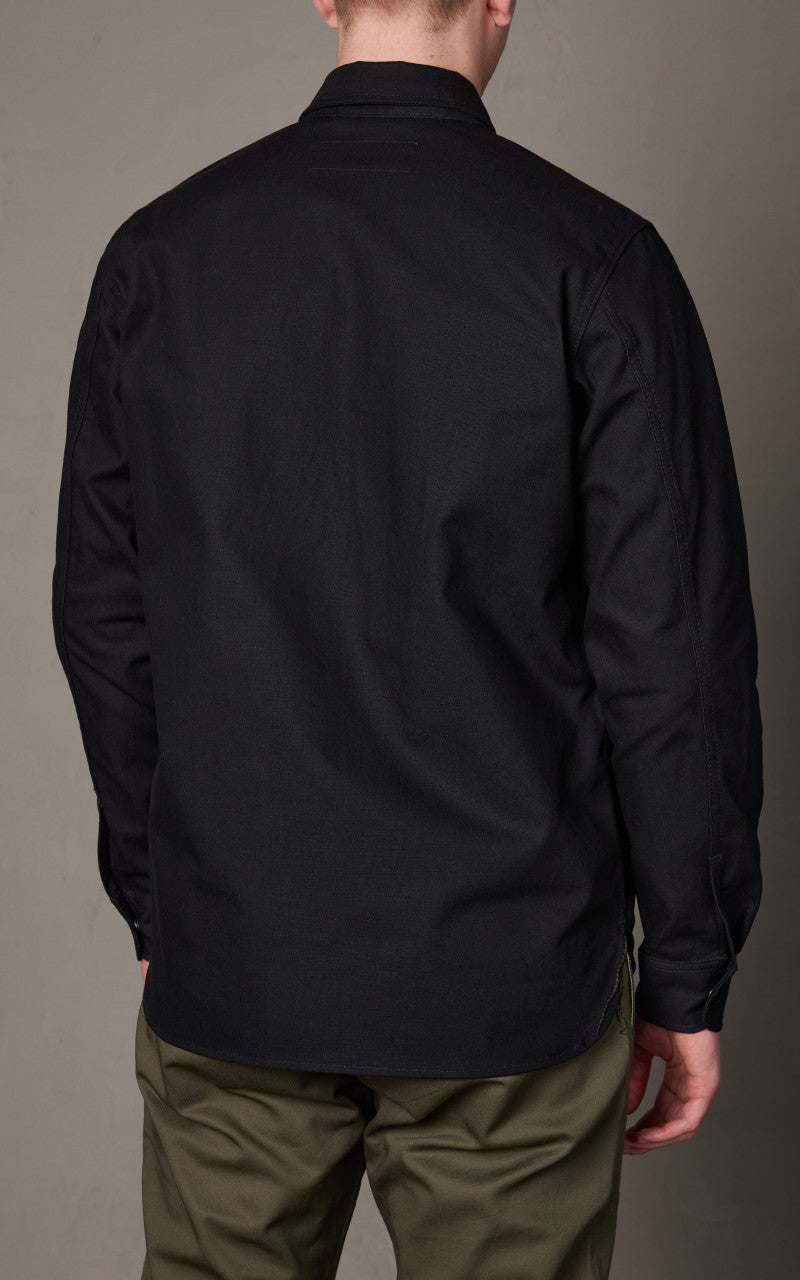 Rogue Territory Service Shirt Selvedge Canvas Black 10oz