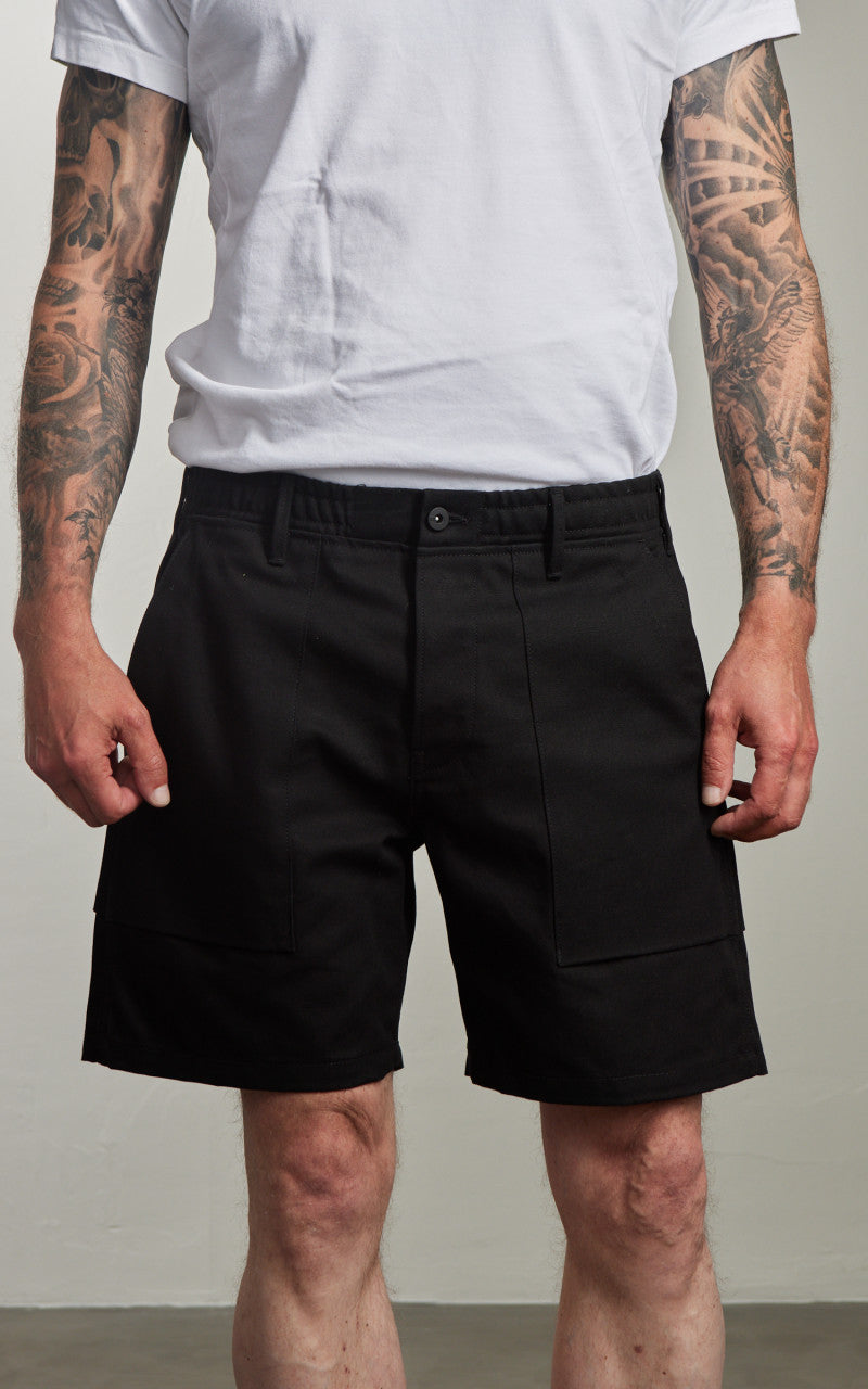 Rogue Territory Fatigue Shorts Canvas Black