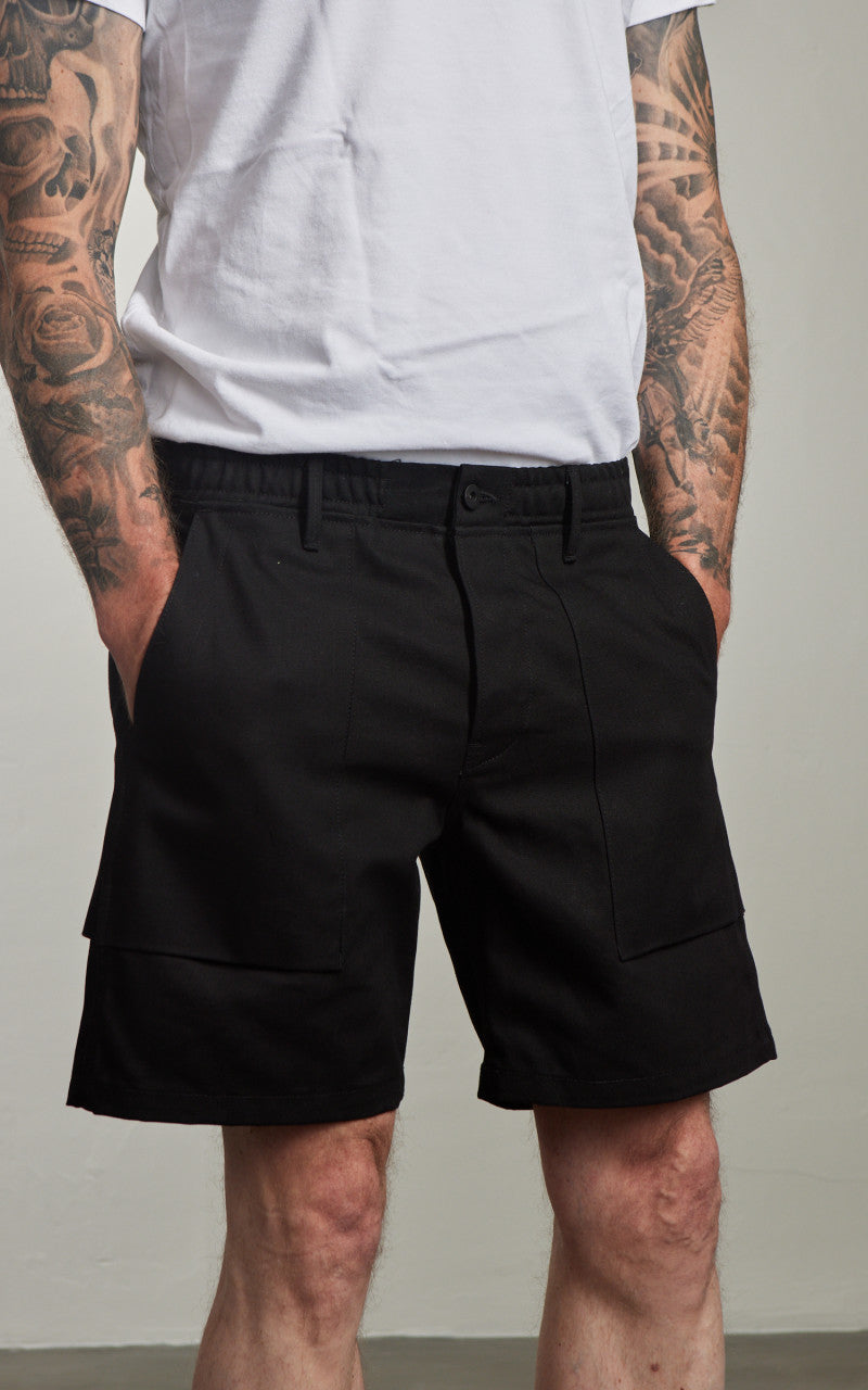 Rogue Territory Fatigue Shorts Canvas Black