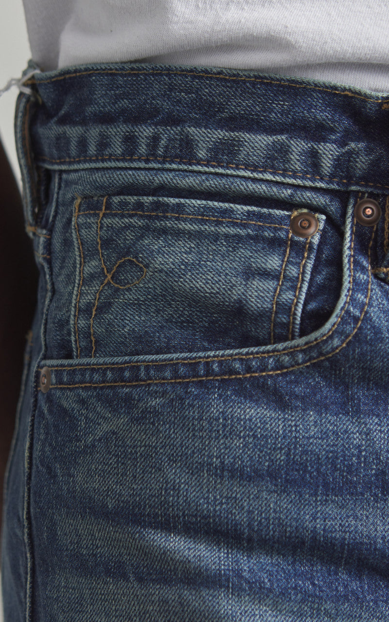Rogue Territory Strider Vintage Wash Selvedge Indigo