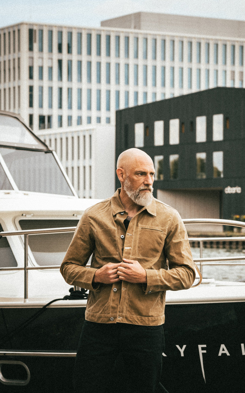 Rogue Territory Supply Jacket Waxed Canvas Ridgeline Tan