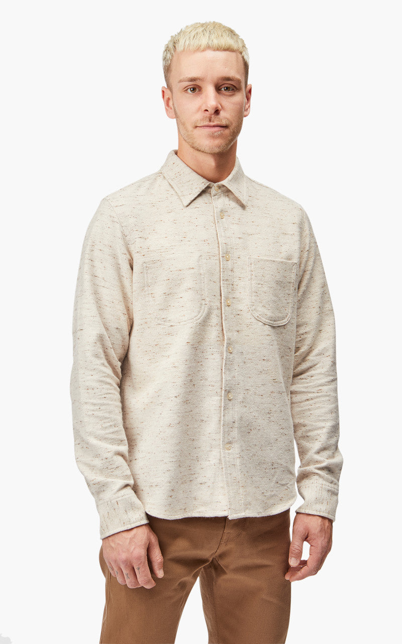 Rogue Territory Jumper Shirt Flannel Natural Oatmeal