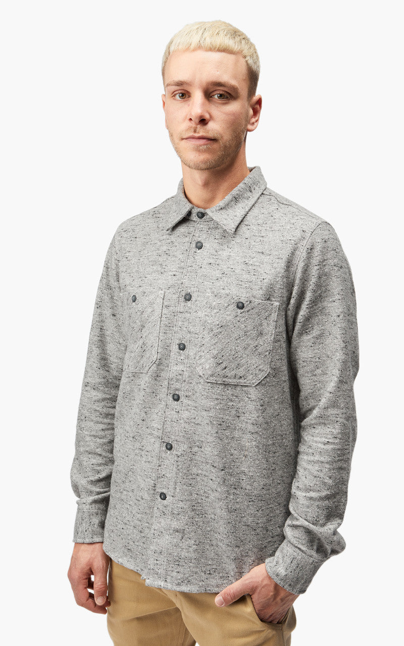 Rogue Territory BM Shirt Lannel Grey Oatmeal