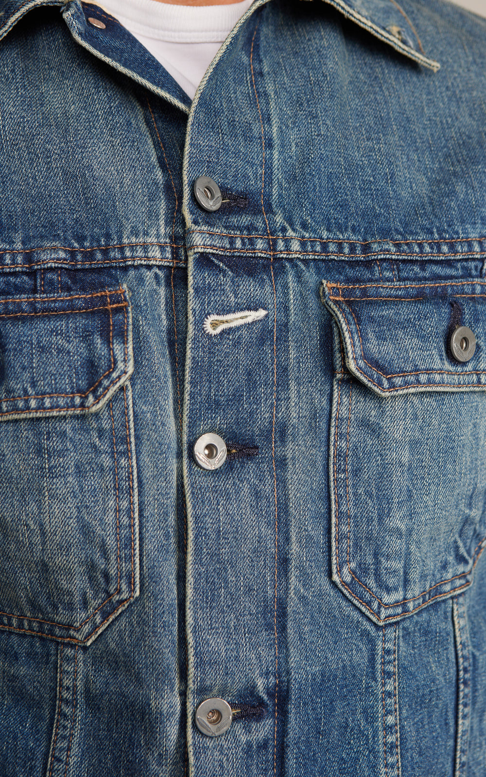 Rogue Territory Cruiser Jacket Vintage Wash Indigo