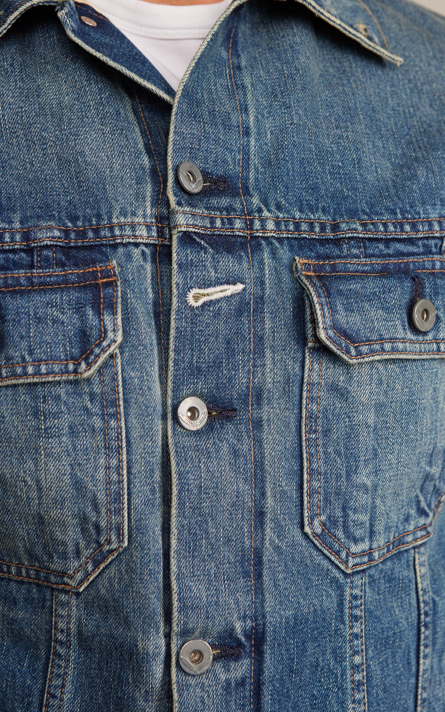 Rogue Territory Cruiser Jacket Vintage Wash Indigo
