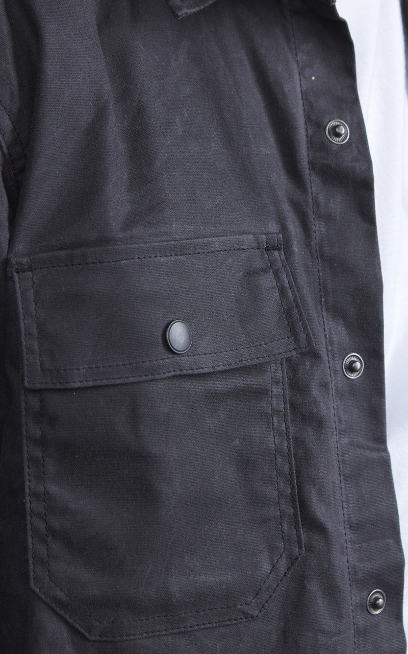 Rogue Territory Patrol Shirt Waxed Canvas Grey